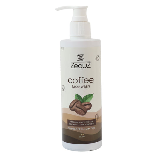 Zequz Coffee Face Wash - (1 Pc 250 Ml)