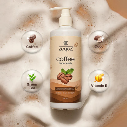 Zequz Coffee Face Wash - (1 Pc  250 Ml)